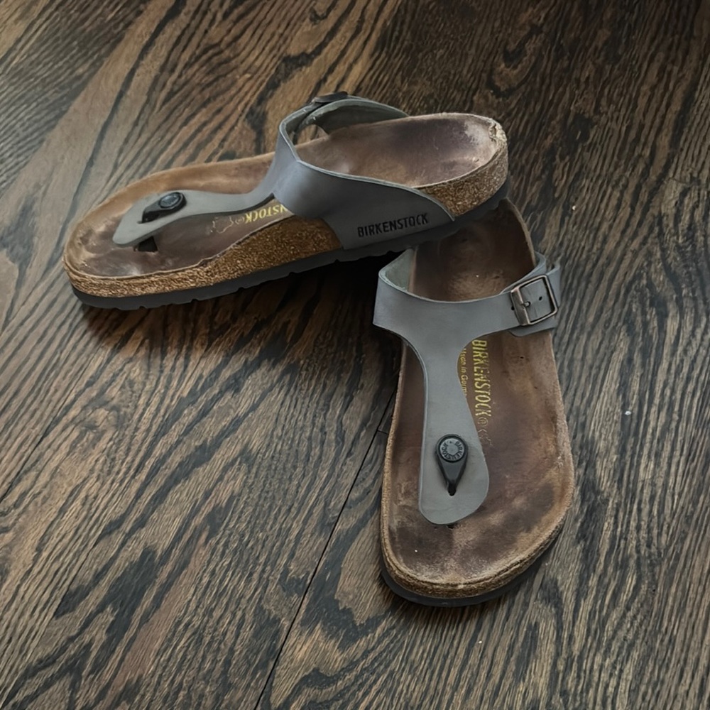 Birkenstock Gray Sandals